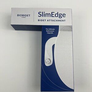 Bio Bidet SlimEdge Bidet Attachment Universal Fit White BB SE 770 Dual Nozzle